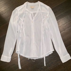 Michael Kors white blouse